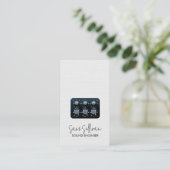 Geluidstechnicus Audio Engineering Visitekaartje (Staand voorkant)