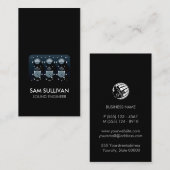 Geluidstechnicus Audio Engineering Visitekaartje (Voorkant / Achterkant)