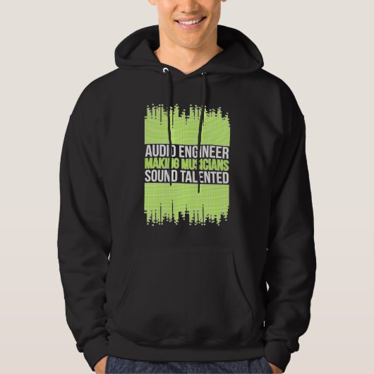 Geluidstechnicus Audiotechniek Hoodie (Voorkant)