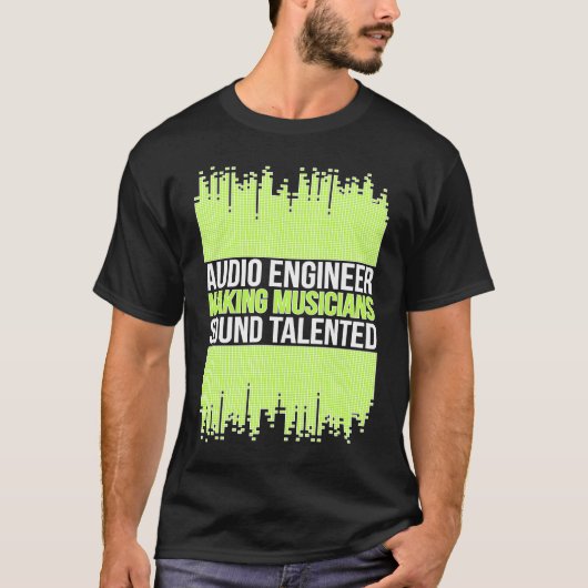 Geluidstechnicus Audiotechniek T-shirt (Voorkant)