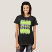 Geluidstechnicus Audiotechniek T-shirt (Voorkant volledig)
