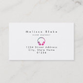 geluidstechnicus De Jay Visitekaartje (Achterkant)