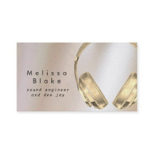 geluidstechnicus dee jay faux metalen