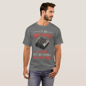 Geluidstechnicus Sound Engineer Ik heb Nooit Ongel T-shirt (Voorkant volledig)