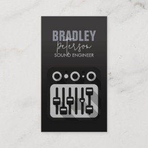 Geluidstechniek Audio Engineer Visitekaartje