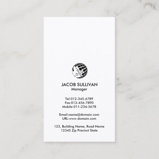 Geluidstechniek Audio Engineer Visitekaartje (Achterkant)