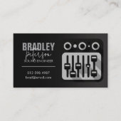 Geluidstechniek Audio Engineer Visitekaartje (Voorkant)