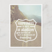 Geluidsverhogende levenstips QuoteArt Briefkaart (Voorkant)