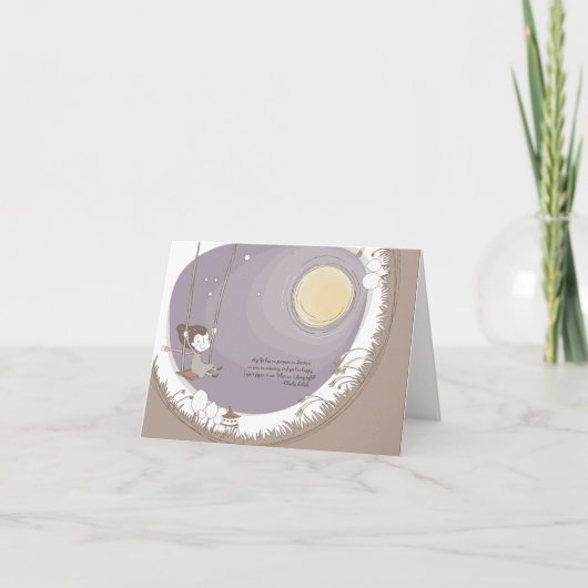 Geluk #1 Wenskaart Kaart (Voorkant)