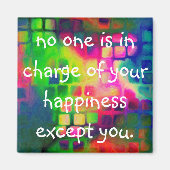 Geluk aanmoediging magneet (Voorkant)