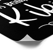 Geluk als een Kiki Special Grandma Poster (Hoek)