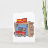 Geluk Auto Autowas Notitiekaarten (Voorkant)