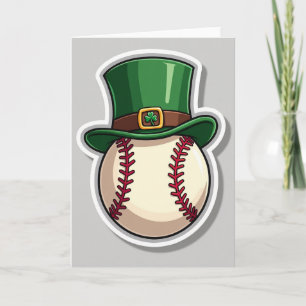 Geluk Baseball Pet Kaart