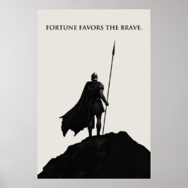 Geluk begunstigt de dapperen poster