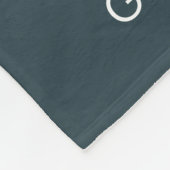 Geluk bewerkbare kleurenfoto-inkuvelbundel fleece deken (Hoek)