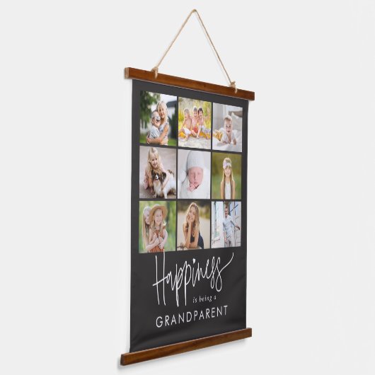 Geluk Bewerkbare kleurenfotowandtapes Hangend Wandkleed (Gebogen)