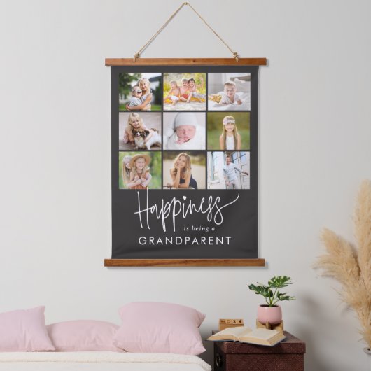 Geluk Bewerkbare kleurenfotowandtapes Hangend Wandkleed (Slaapkamer)