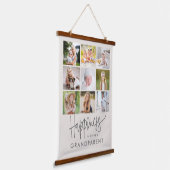 Geluk Bewerkbare kleurenfotowandtapes Hangend Wandkleed (Gebogen)