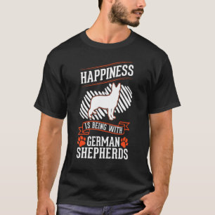 Geluk bij Duitse herders T-shirt
