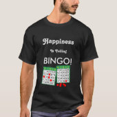 Geluk: Bingo Funny Tee Shirt (Voorkant)