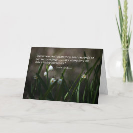 Geluk binnen de Kaart van de Nota