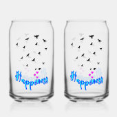 Geluk Blikvorm Glas (Voorkant)