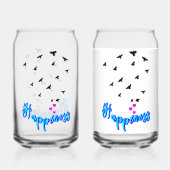 Geluk Blikvorm Glas (Achterkant)