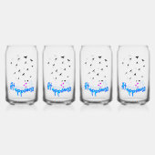 Geluk Blikvorm Glas (Achterkant)