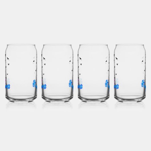 Geluk Blikvorm Glas (Rechts)