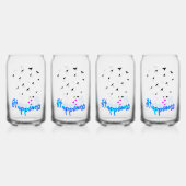 Geluk Blikvorm Glas (Voorkant)