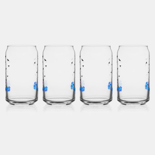 Geluk Blikvorm Glas (Links)