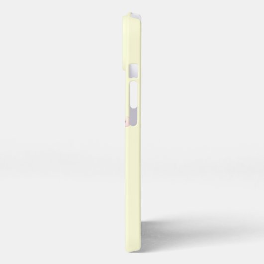 Geluk bloeit van binnen iPhone hoesje (Linkerkant)