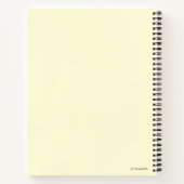 Geluk bloeit van binnen notitieboek (Achterkant)