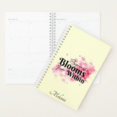 Geluk bloeit van binnen planner (Display)