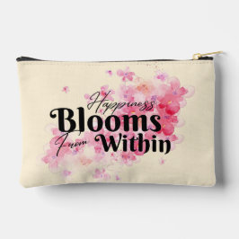 Geluk bloeit van binnenuit klein etui