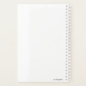 Geluk bloeit vanuit de planner (Achterkant)