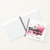 Geluk bloeit vanuit Notitieboek (Binnen)