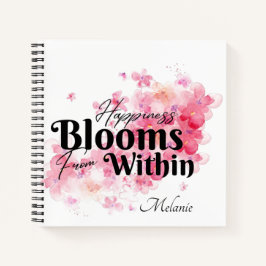 Geluk bloeit vanuit Notitieboek