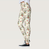 Geluk Brengende Maneki Neko Kat Print Leggings (Links)
