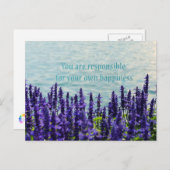 Geluk Briefkaart (Voorkant / Achterkant)