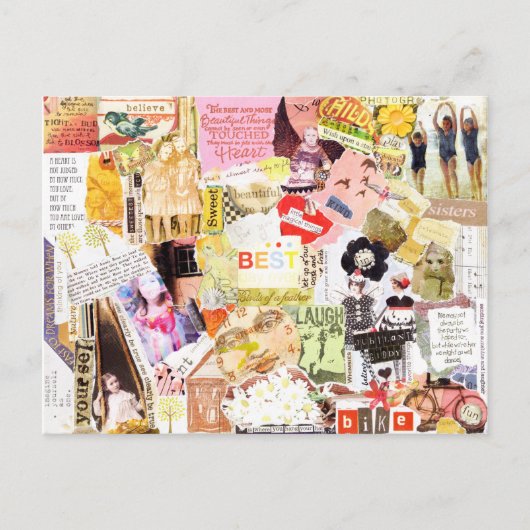 Geluk Briefkaart (Voorkant)