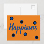 Geluk Briefkaart (Voorkant / Achterkant)