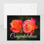 Geluk Broadway Rose #1 Ansichtkaart Briefkaart (Voorkant / Achterkant)