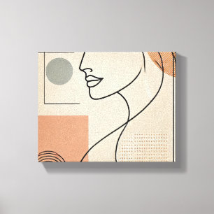 geluk canvas afdruk