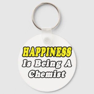 Geluk.. Chemist Sleutelhanger