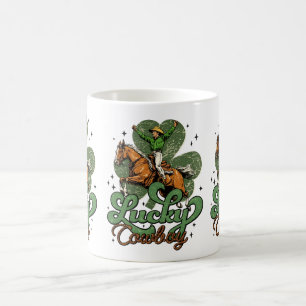 Geluk Cowboy Vintage Western Koffiemok