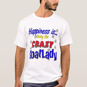 Geluk Crazy Goatlady T-shirt