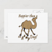 Geluk dan een Camel op Hump Day Briefkaart (Voorkant / Achterkant)