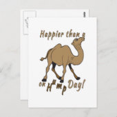 Geluk dan een Camel op Hump Day Briefkaart (Voorkant / Achterkant)