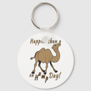 Geluk dan een Camel op Hump Day Sleutelhanger